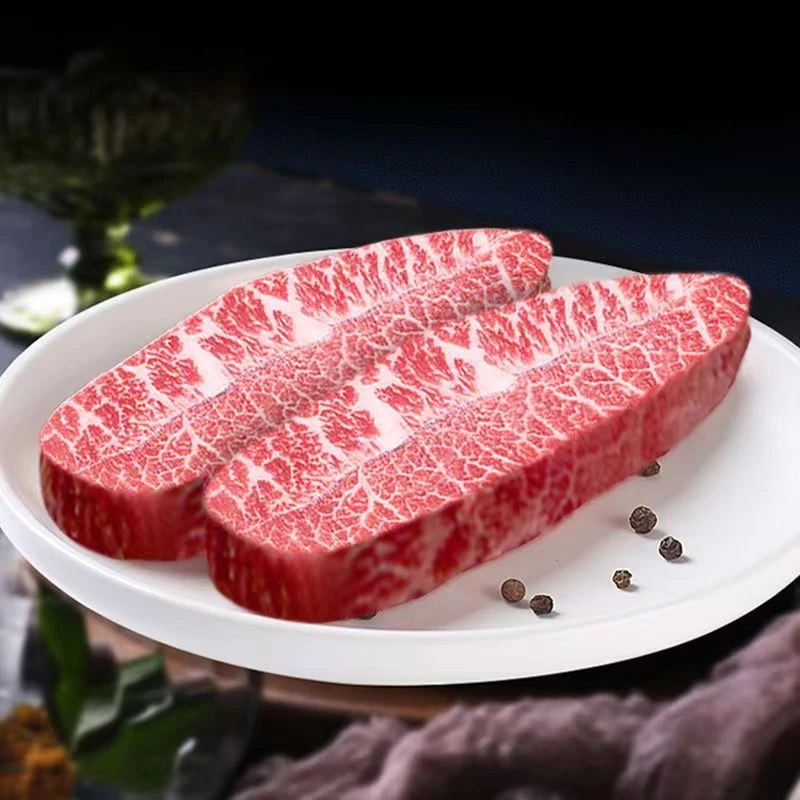 澳洲和牛板腱原切牛排谷饲牡蛎肉烤肉火锅片烧烤原切牛排1000克