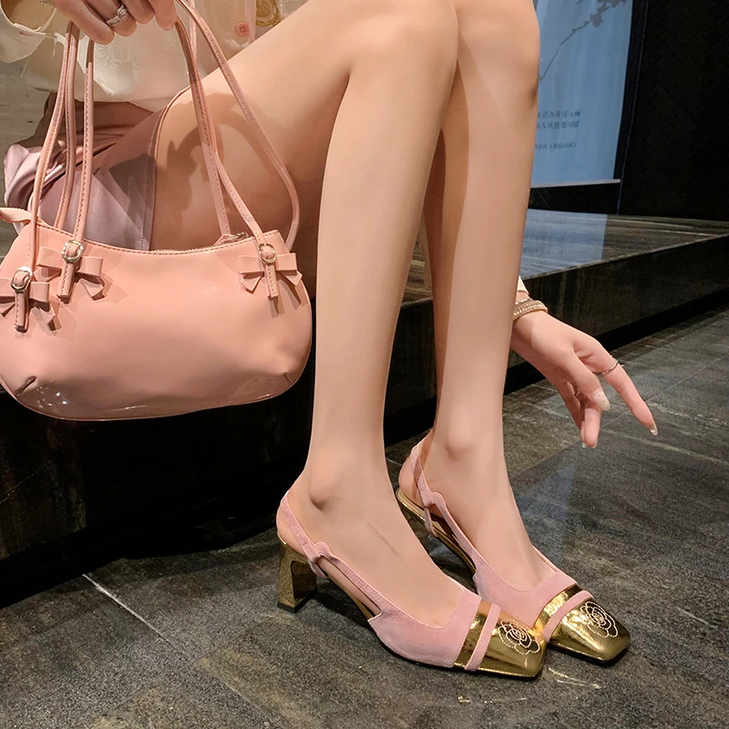 DJ时尚凉鞋-A2972粉色