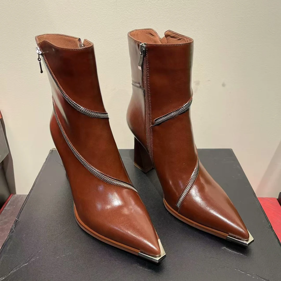 DJ时尚短靴-A3798