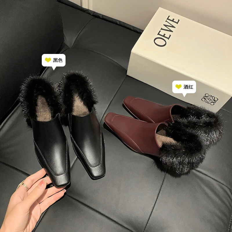 DJ棕时尚短靴-A2212黑色