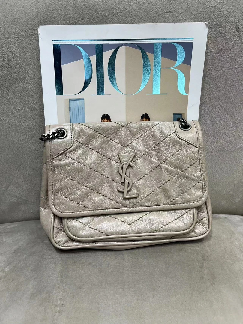 99新 YSL/圣罗兰 nick小号女士时尚单肩斜挎包