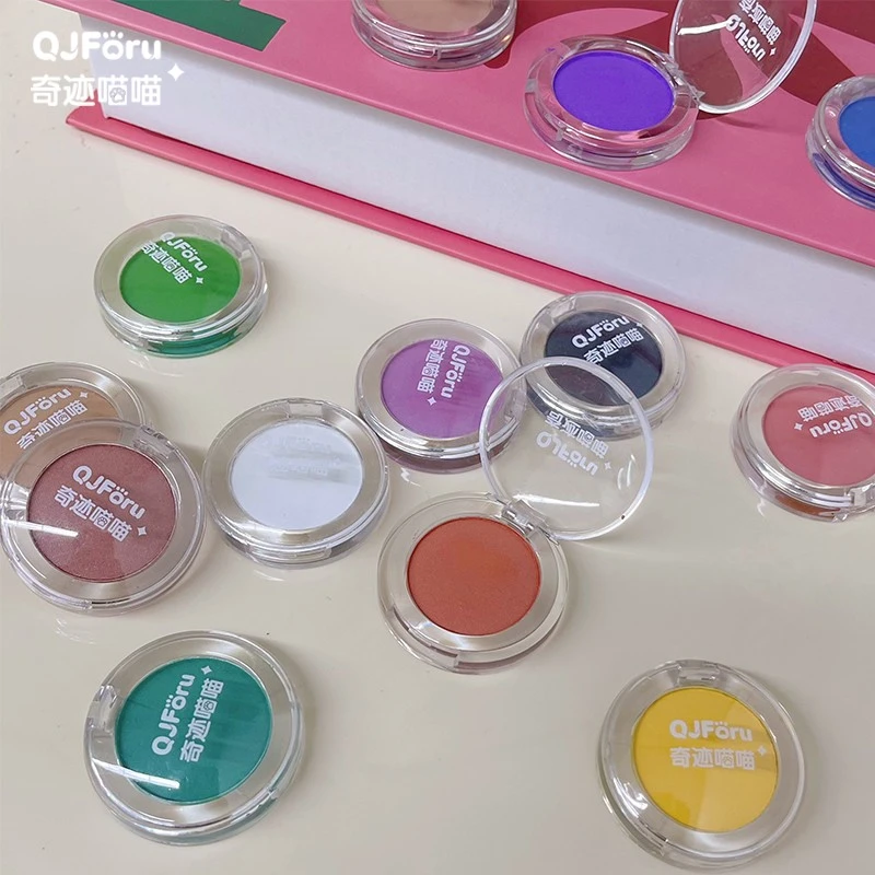 QJforu奇迹喵喵夏日美甲新品彩色搓搓粉质感细腻不掉色