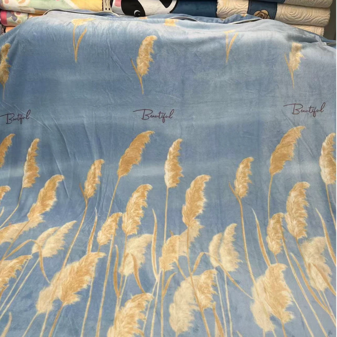 301-400牛奶绒被套【部分瑕疵】介意慎拍 尺寸200X230【6X7】直播链接