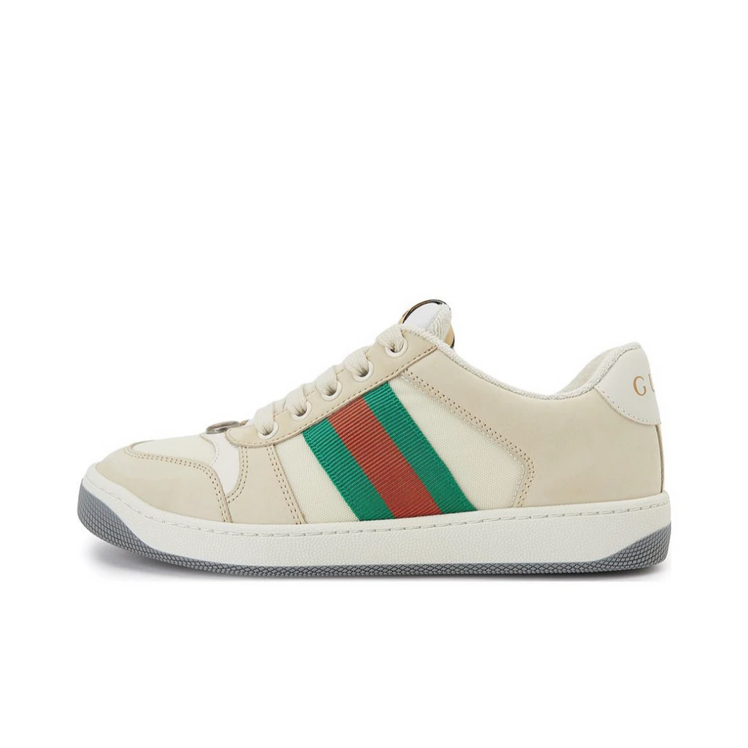 全新未使用 GUCCI/古驰 时尚低帮拼色脏脏鞋全新36.5