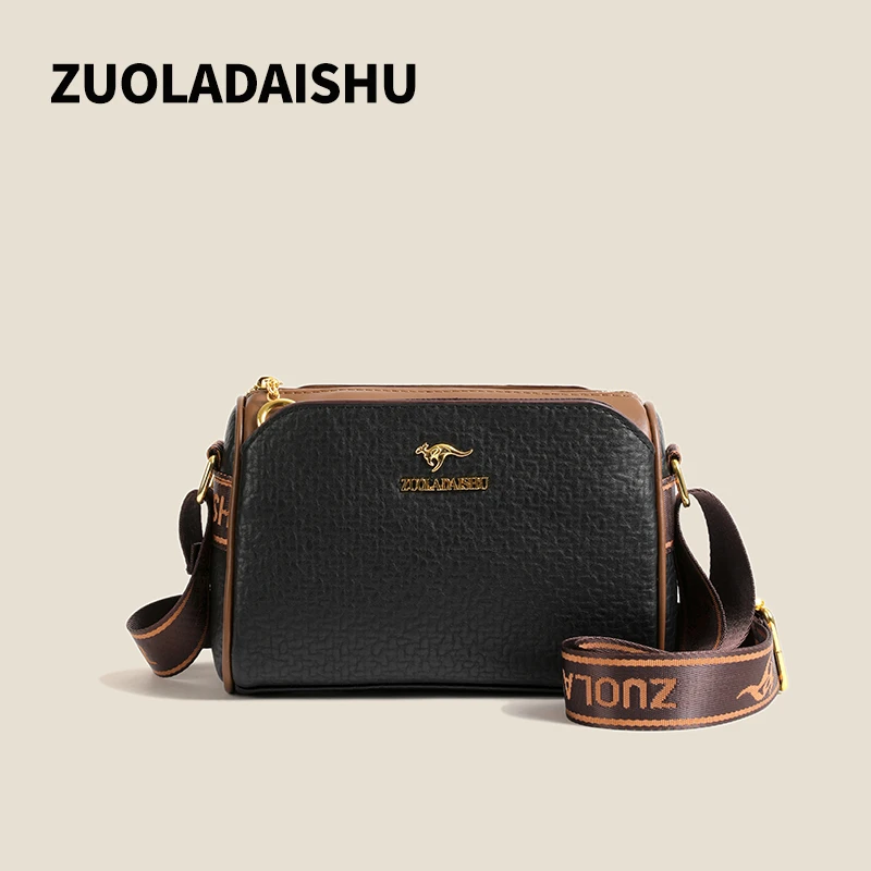 2024新款多隔层百搭大容量单肩包休闲枕头包斜挎包女包5839