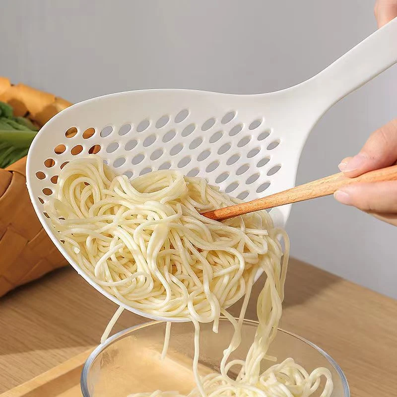 【买一送一】家用日式耐高温捞面沥水大漏勺神器多功能漏勺过滤网