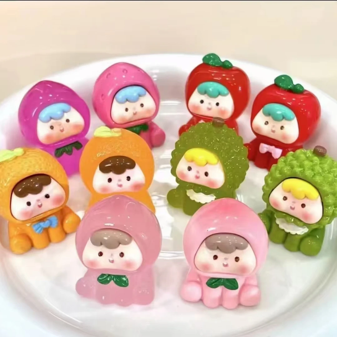 【许愿】水果崽崽实色混拆diy树脂挂件摆件