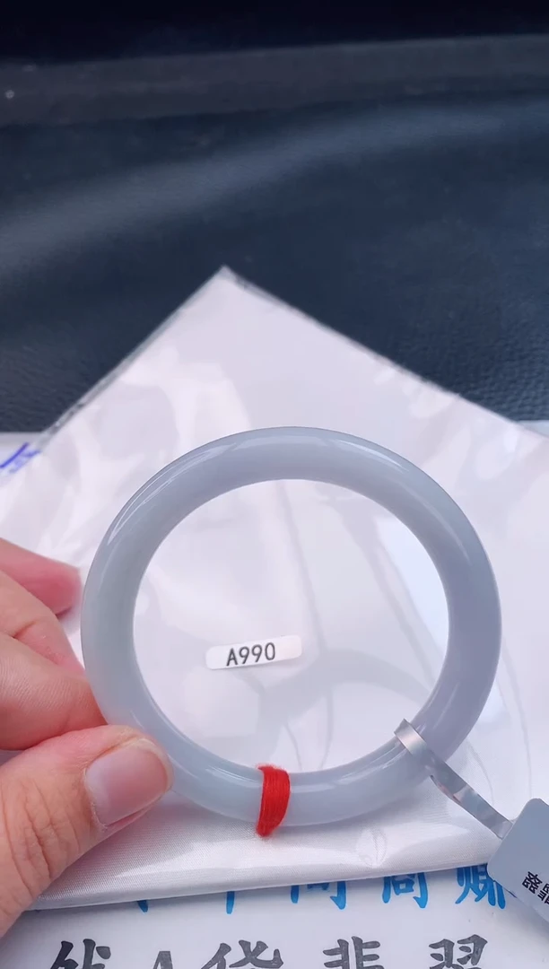 【闪购商品】翡翠手镯未镶嵌圆条53.2