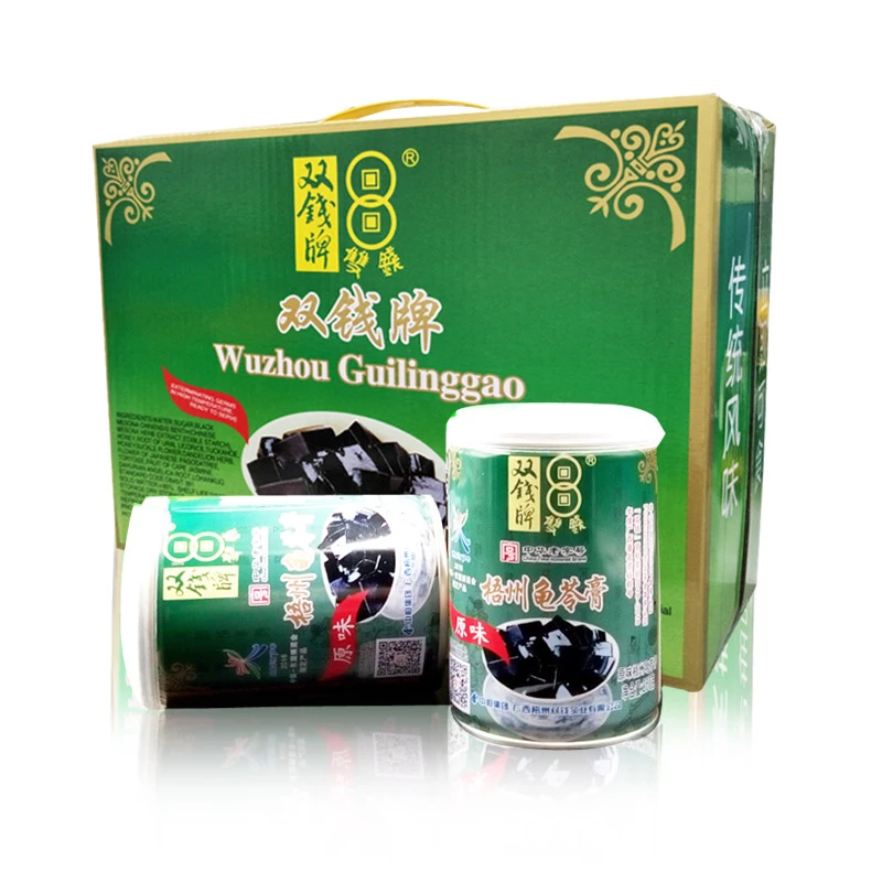 双钱牌龟苓膏礼盒原味/红豆味可选广西梧州特产送礼佳品员工福利