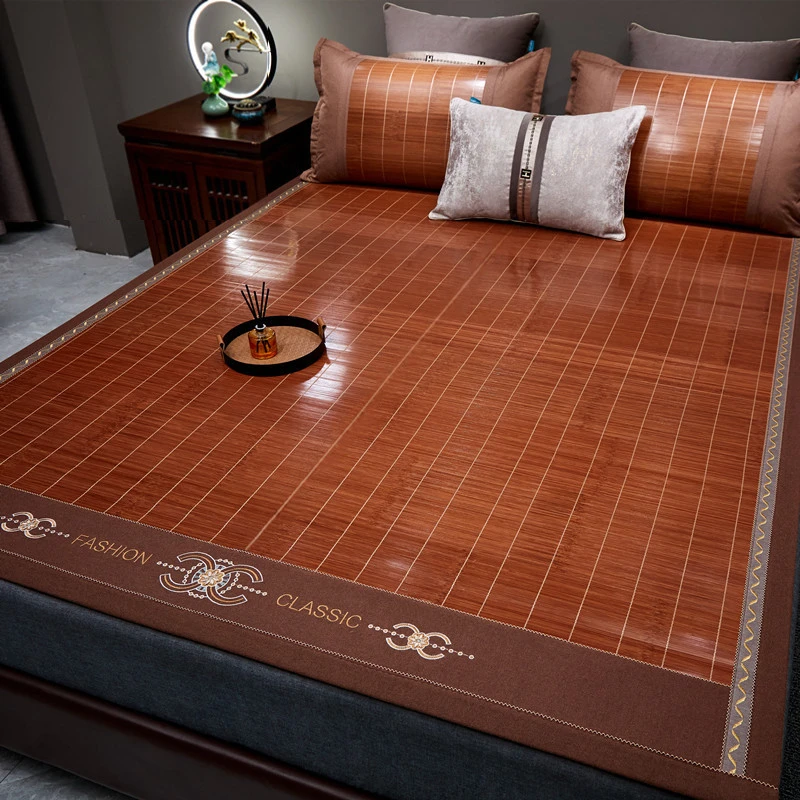 【直筒款】凉席竹席席子夏天两用新款婴儿可用冰丝凉席