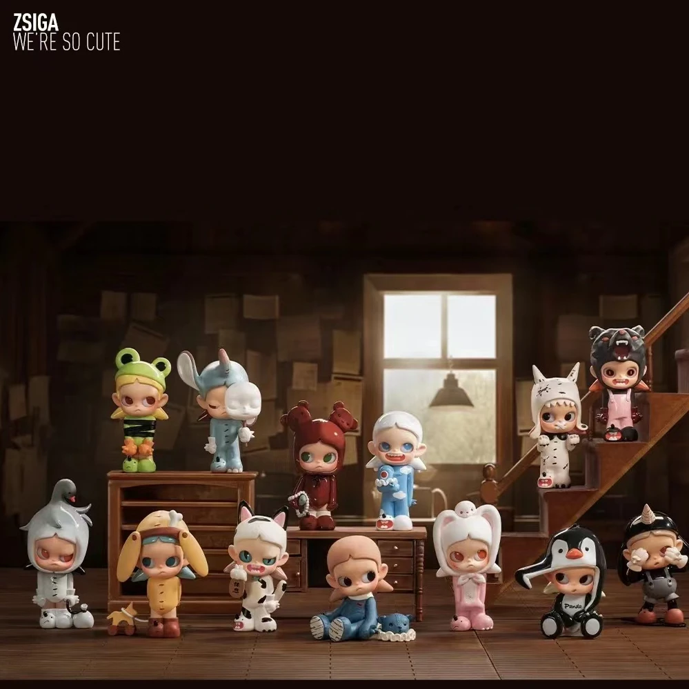 【拆盒】Zsiga我们如此可爱系列潮流玩具盲盒