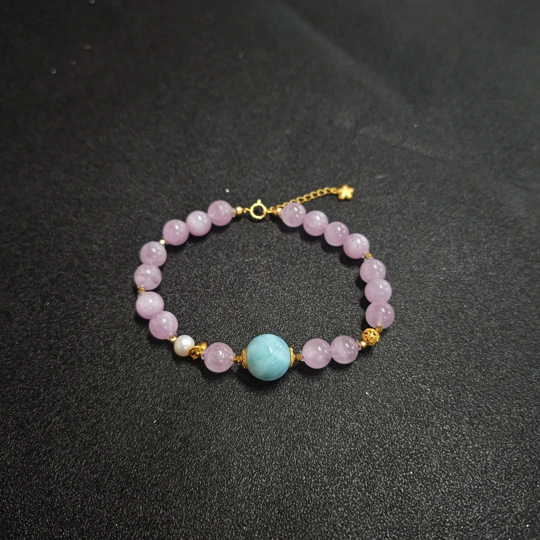 YY56-紫锂辉手串