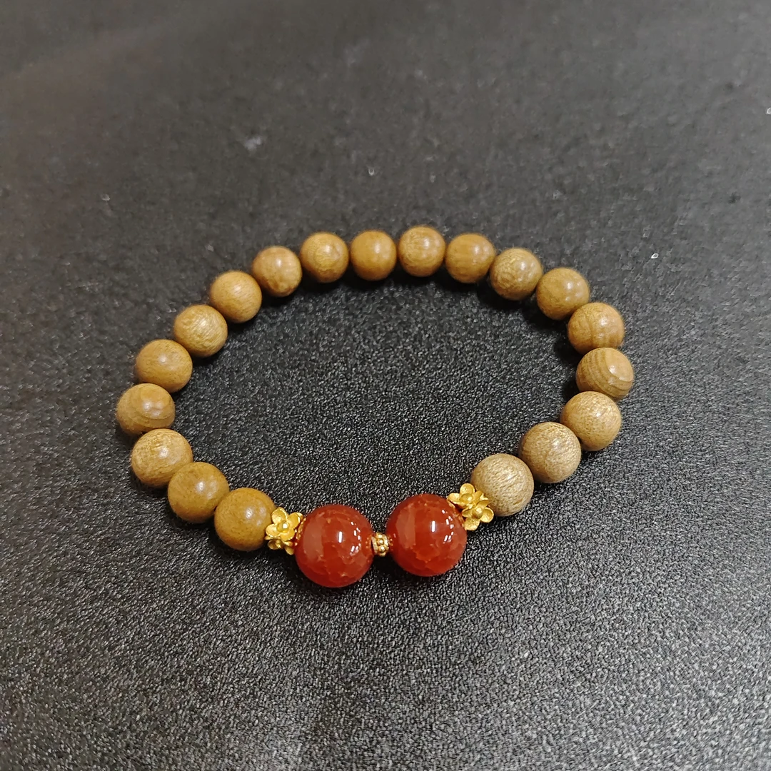 SC101-金丝楠手链