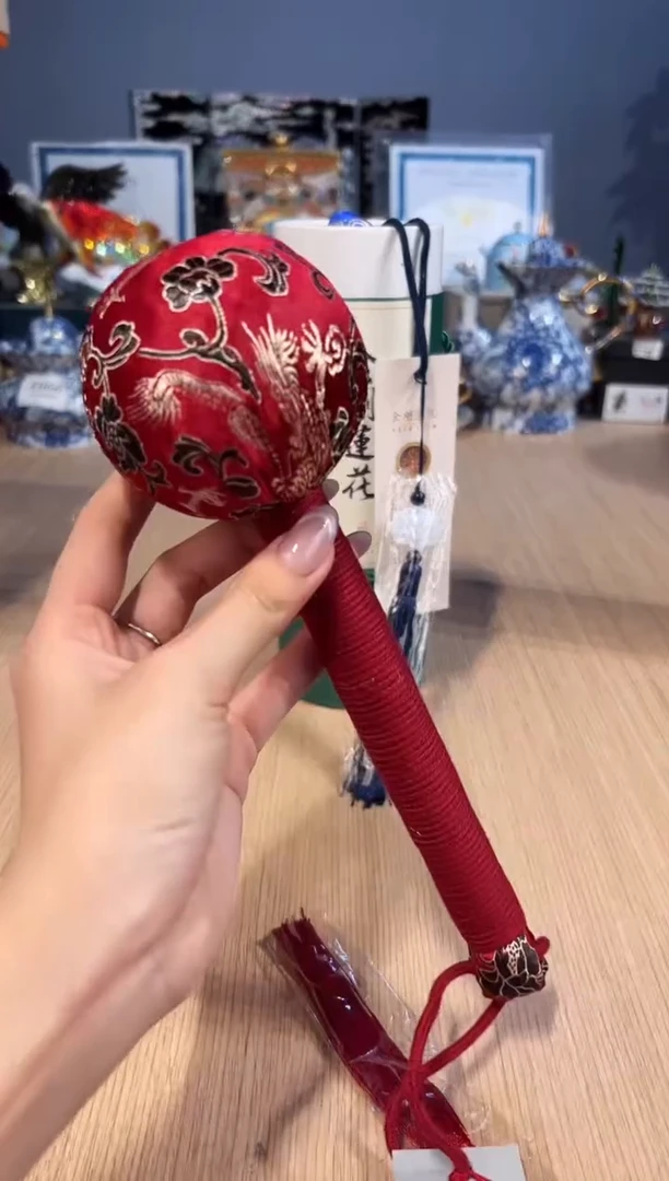 【闪购商品】杯57龙凤呈祥香锤（红）