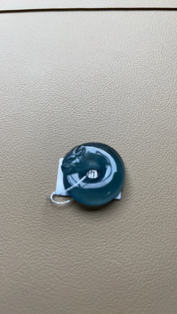 天然翡翠A货、高冰龙头平安扣