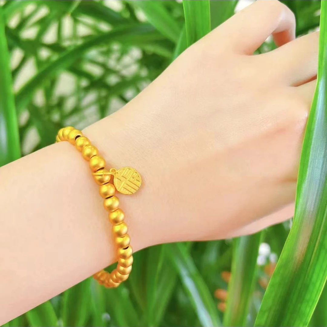 【一立金沙】福牌古法手串