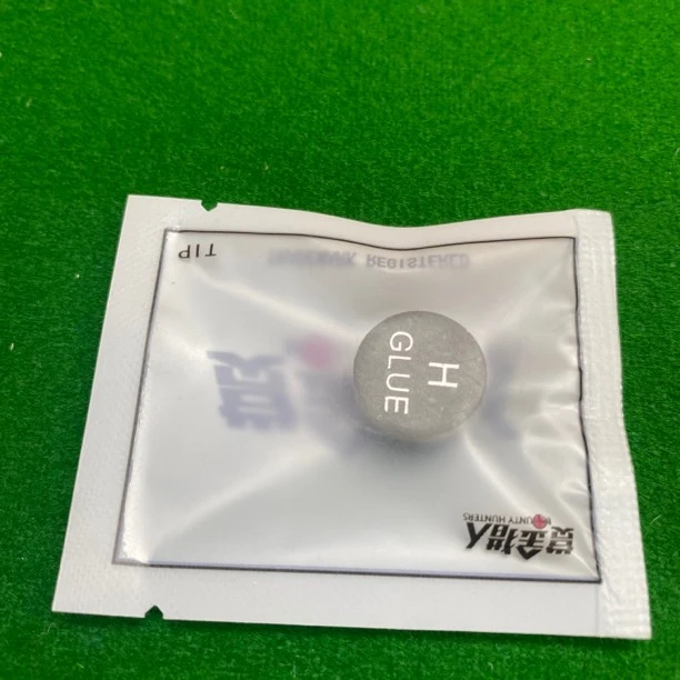 台球杆皮头 斯诺克皮头赏金猎人皮头 九球大头小头杆枪头彩虹皮头