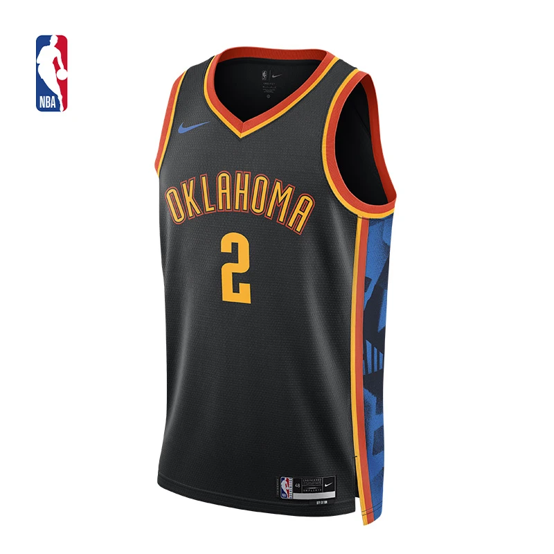 NIKE耐克NBA官方City Edition雷霆谢伊·吉尔杰斯·亚历山大2号球衣