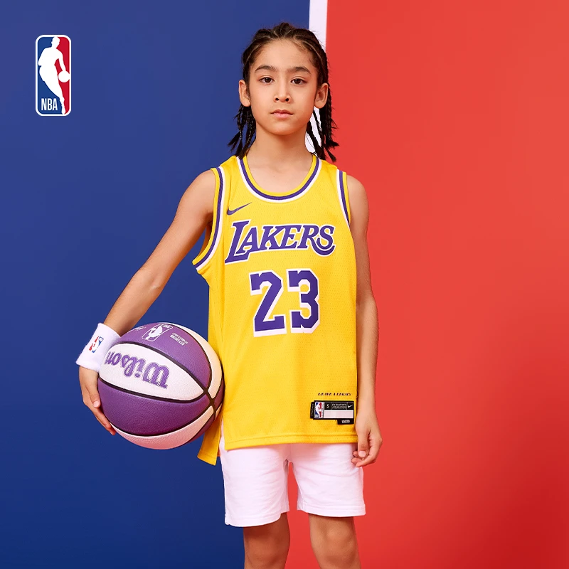 NIKE NBA-Nike Kids 湖人队詹姆斯大童SW球衣