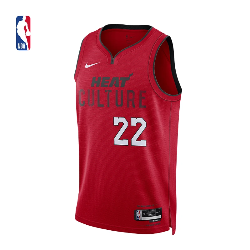 【NBA球衣】NIKE耐克NBA City Edition热火吉米巴特勒速干球衣