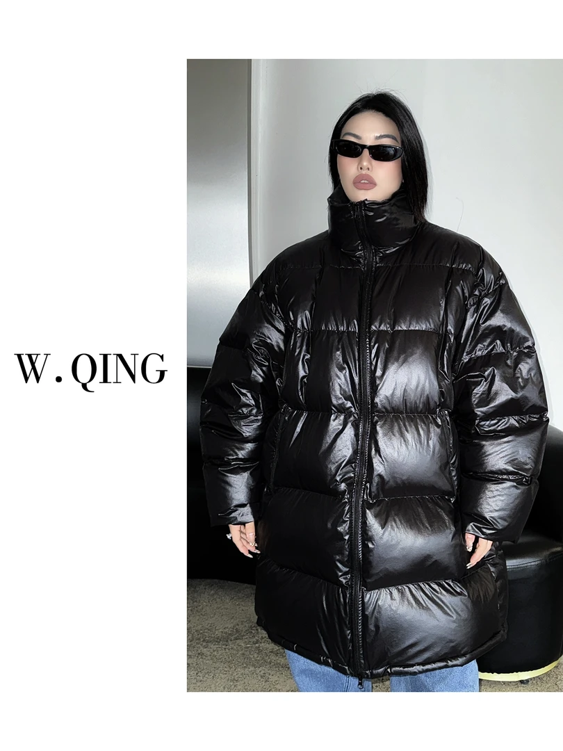 定制款系列鹅鹅鹅立领中长款鹅绒服（不支持7天）