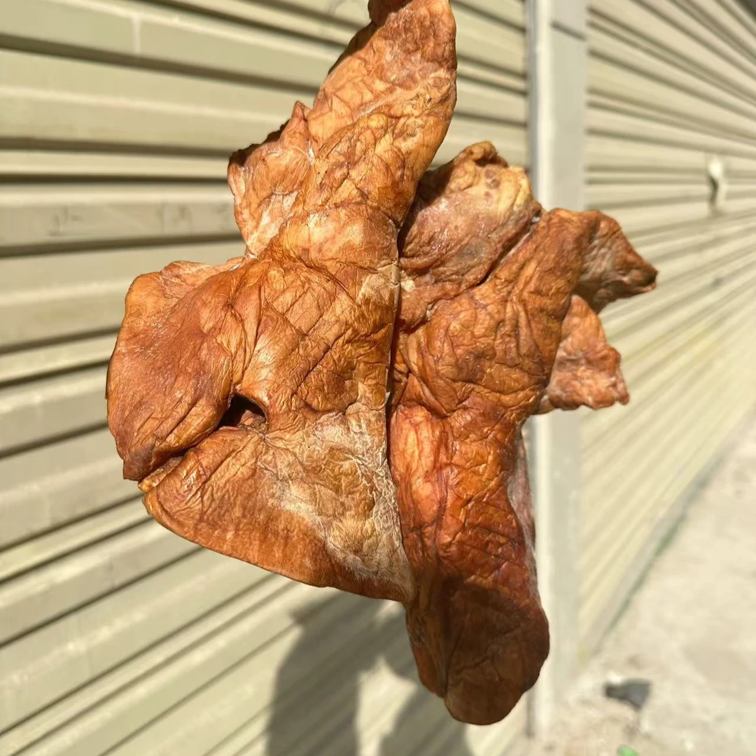 【直播】湖北特产五峰柴火烟熏腊猪心肺放心