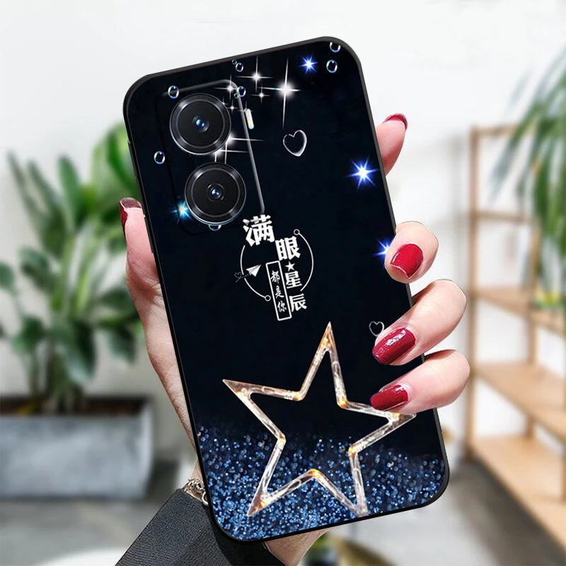 vivo Y77手机壳V2219A保护套硅胶磨砂防摔网红创意女款软壳