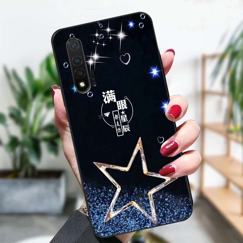 华为nova6 5G手机壳WLZ-AN00保护套硅胶磨砂防摔女款网红软壳个性