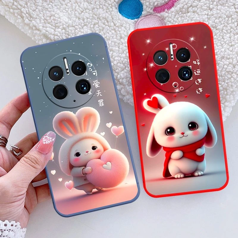 适用于华为mate50pro手机壳保护套硅胶磨砂防摔软壳网红女款网红