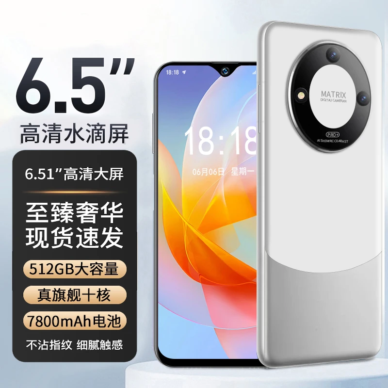 【官方正品】新款512G高端商务人脸双卡双待全网通智能手机