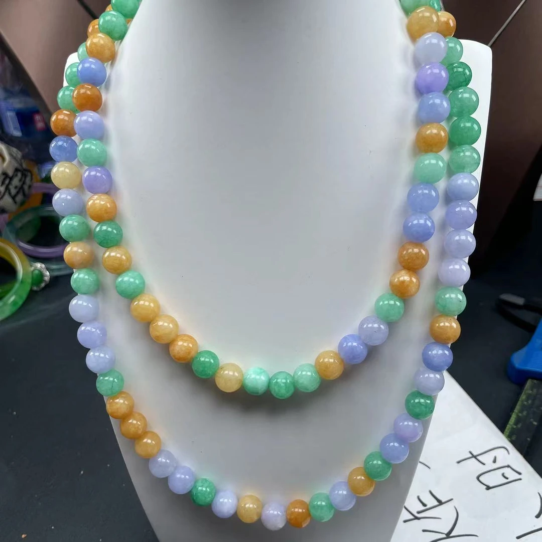 A283春彩10mm项链108时尚百搭男女款多样发货其一