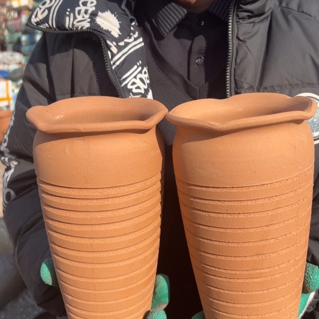 【闪购商品】紫砂花盆高23口14