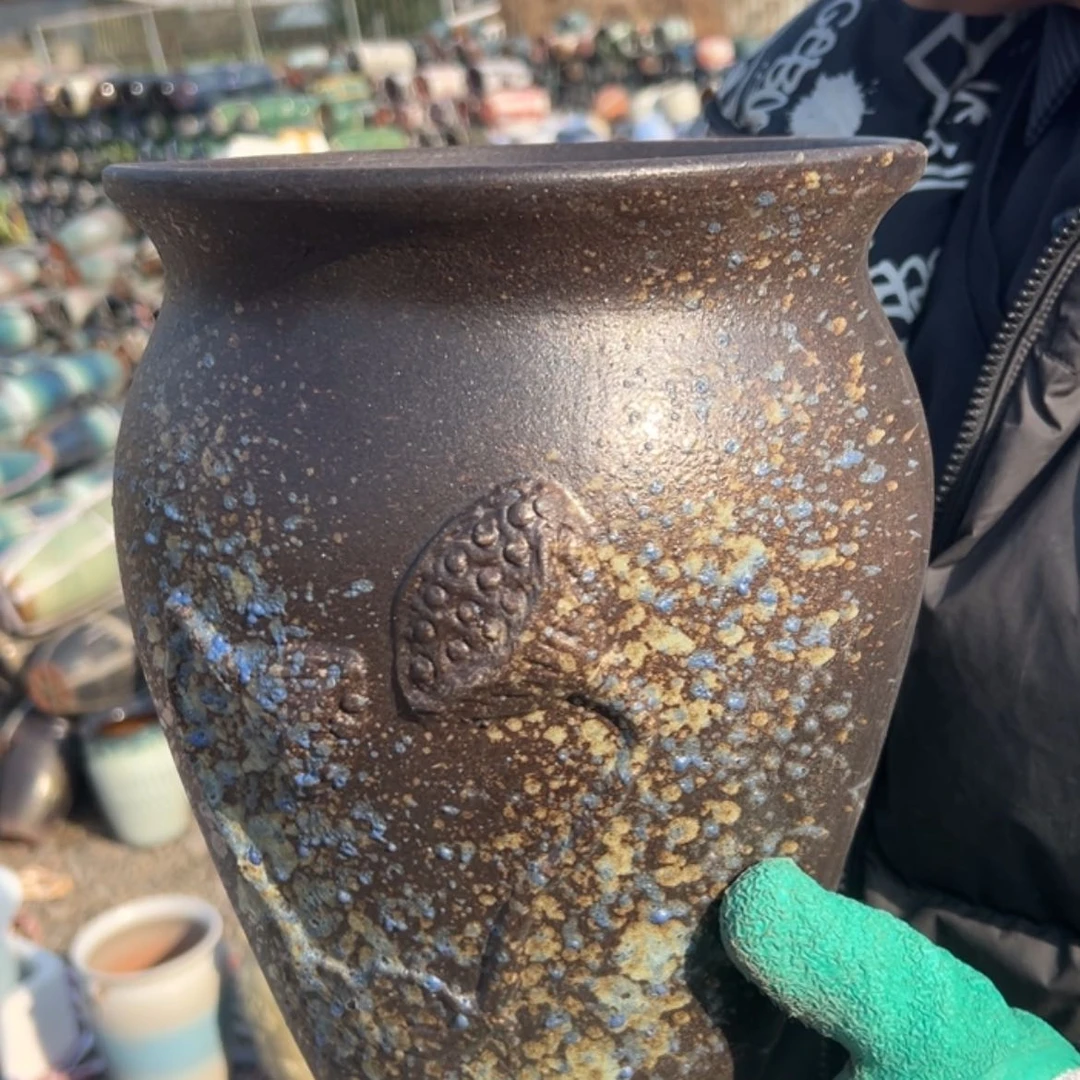 【闪购商品】紫砂花盆高27口20