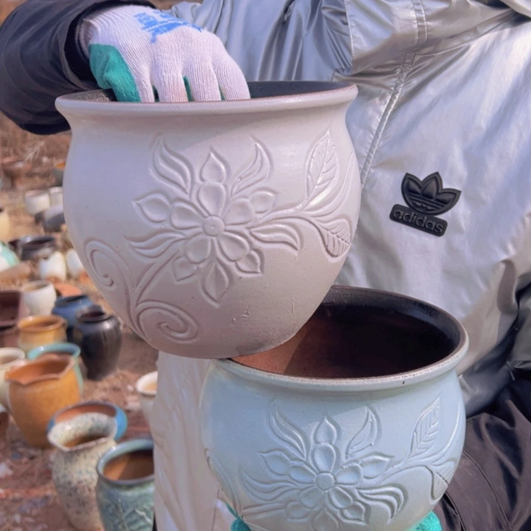 【闪购商品】紫砂花盆高17口20