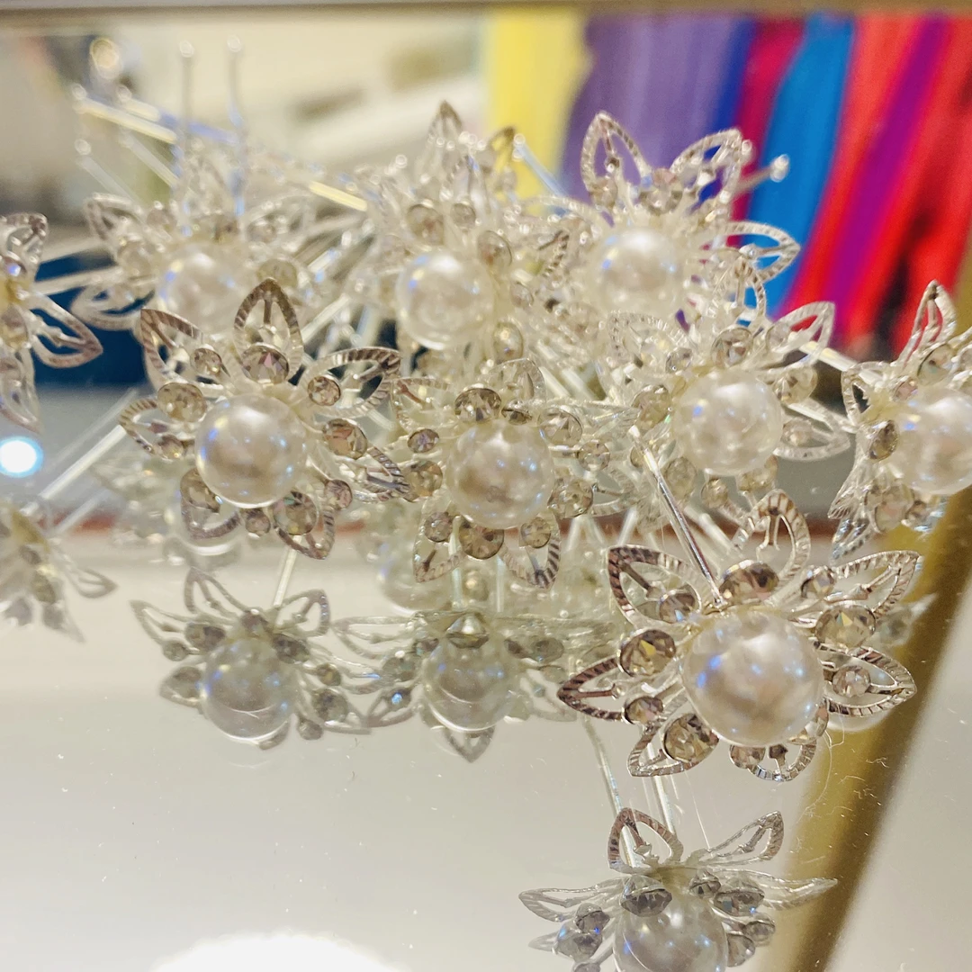 花朵形头卡子（十个装）