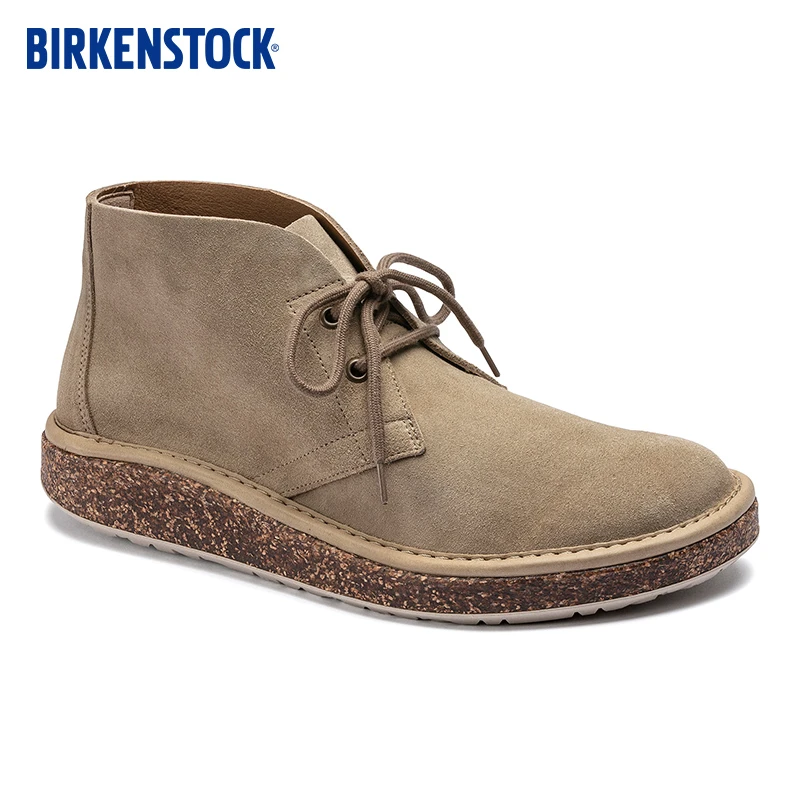 BIRKENSTOCK勃肯男款 时尚鞋系带马丁靴Milton系列高帮