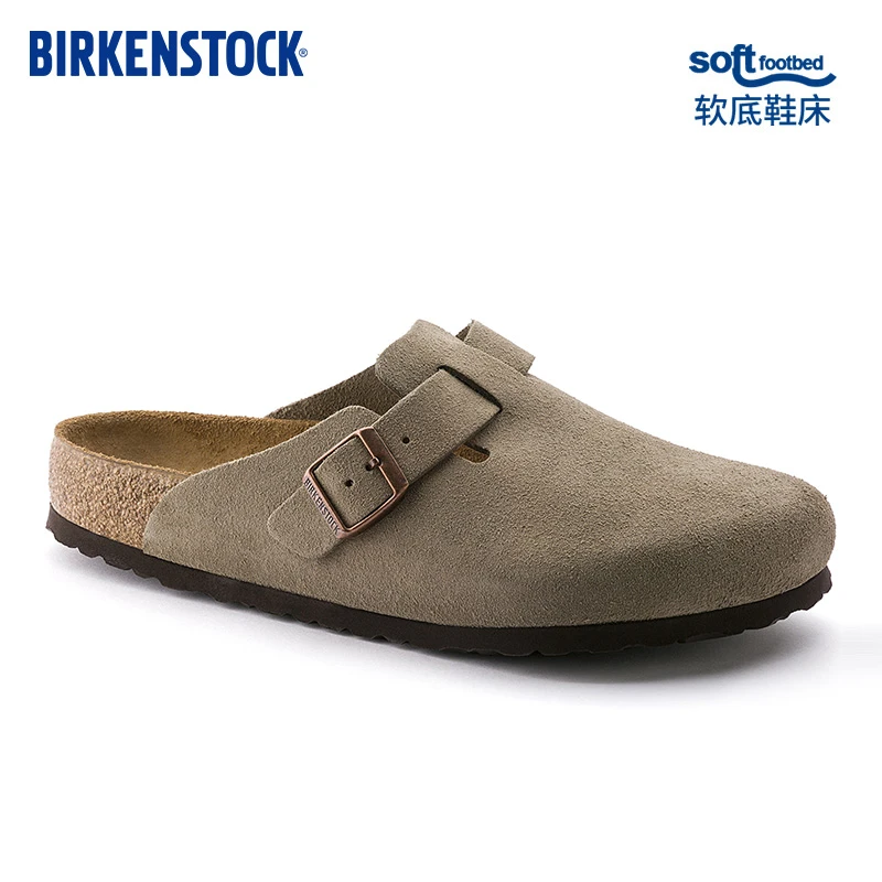 BIRKENSTOCK勃肯包头软木拖鞋外穿时尚软底拖鞋Boston系列