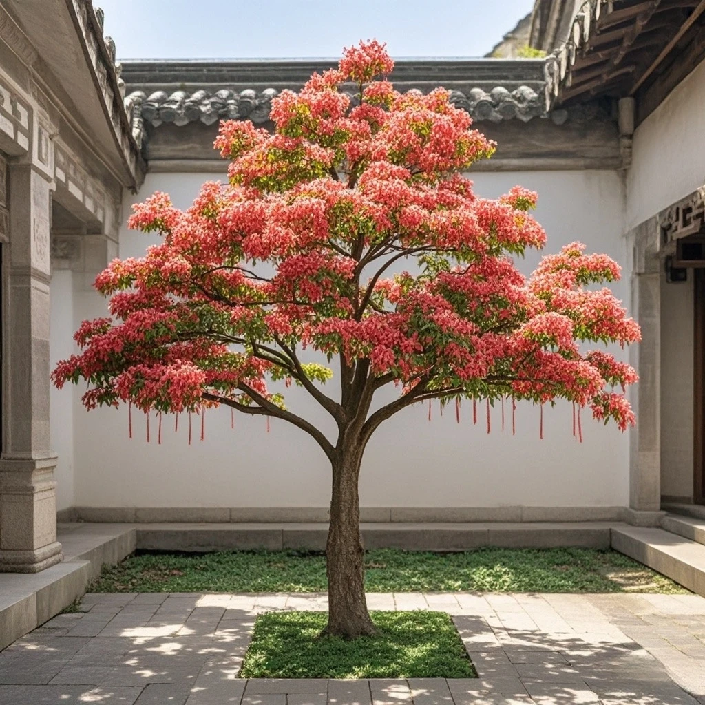 流苏树苗耐寒耐热花木花卉室内外风景树四季开花盆栽地栽绿化植物