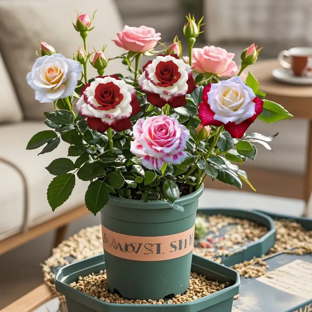 嫁接玫瑰花苗四季开花多色老桩大花月季花卉盆栽耐寒植物阳台浓香