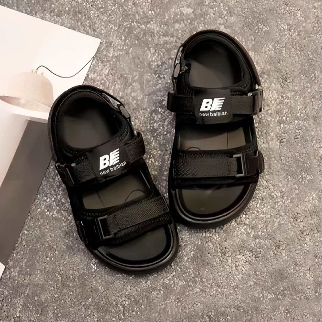 儿童凉鞋6-12岁宝宝夏季防滑运动软底男童新款1-3岁大童潮款沙滩