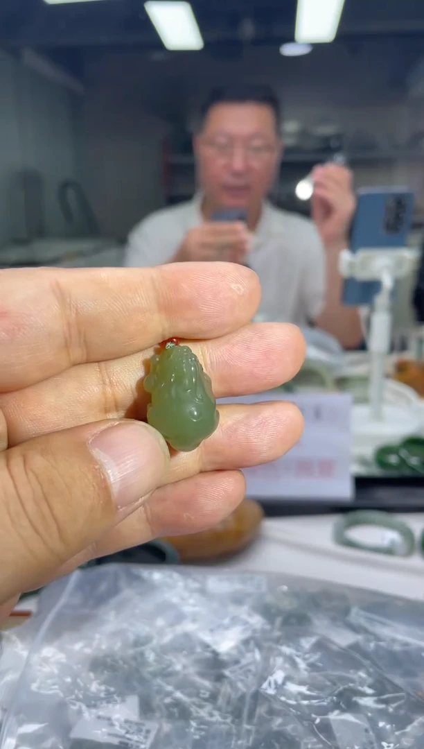 【闪购商品】和田玉吊坠未镶嵌貔貅配高货绳多样性发货其一