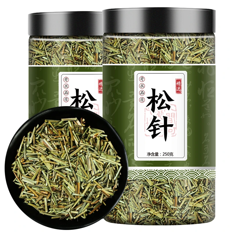 东北长白山野生 松针茶叶中药材叶菜正品全松茶红松马尾松针250g