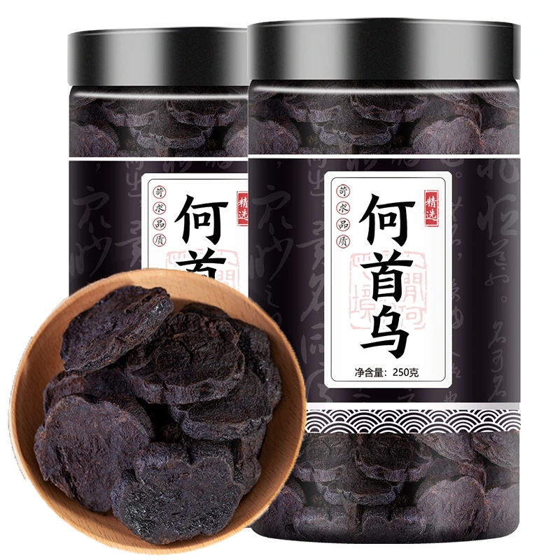 优质何首乌中药材250g  精选叶菜何首乌泡茶何首乌片优选食用