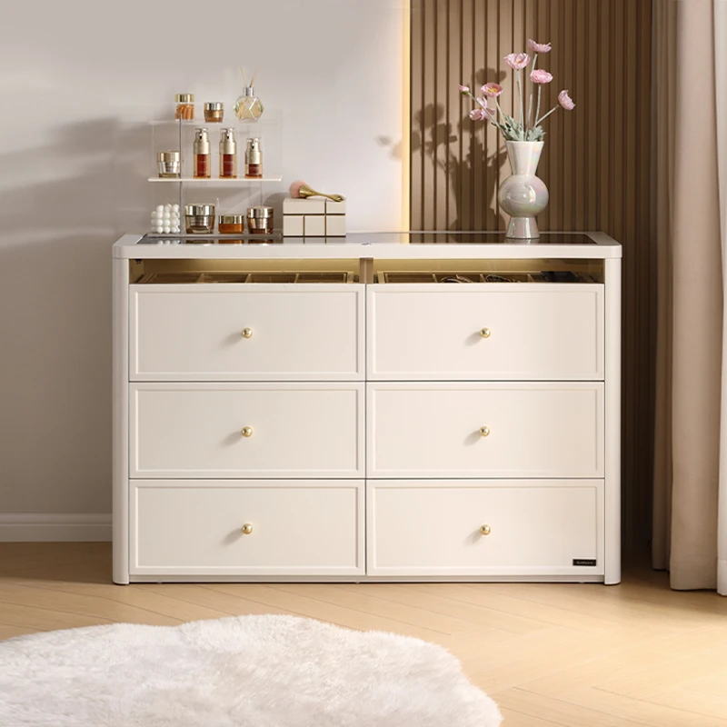 全友家居家居斗柜卧室靠墙收纳柜小户型储物柜客厅柜子边柜六斗柜