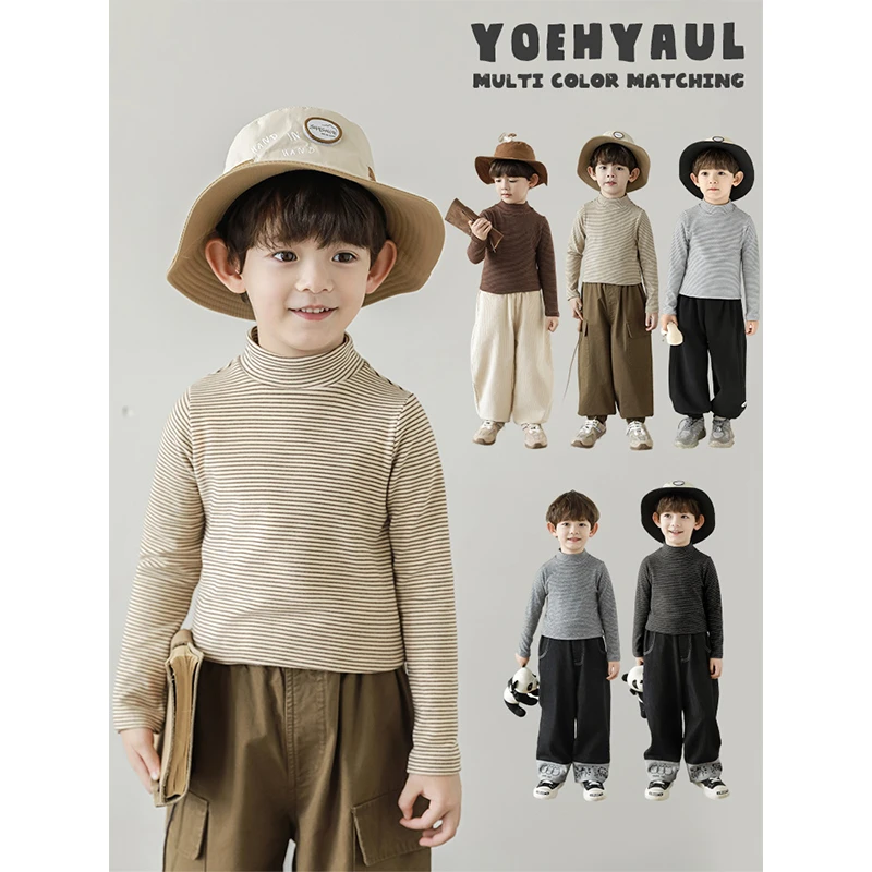 【建议拍大一码】双面暖绒不松垮正肩半高领打底LQ0020 LQ0020-1