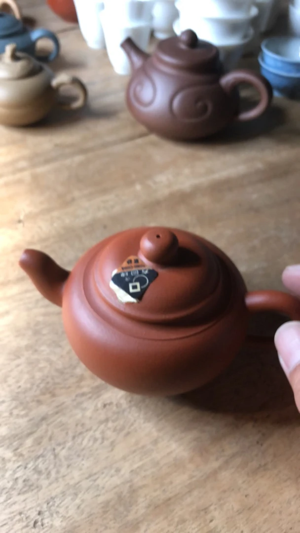 紫砂一厂早期红泥玉炉壶