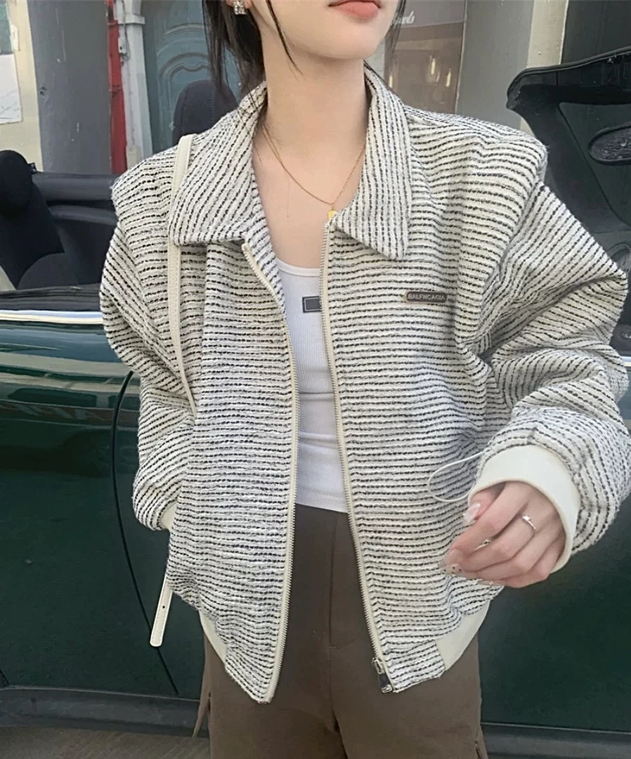 外套 别致小香肩