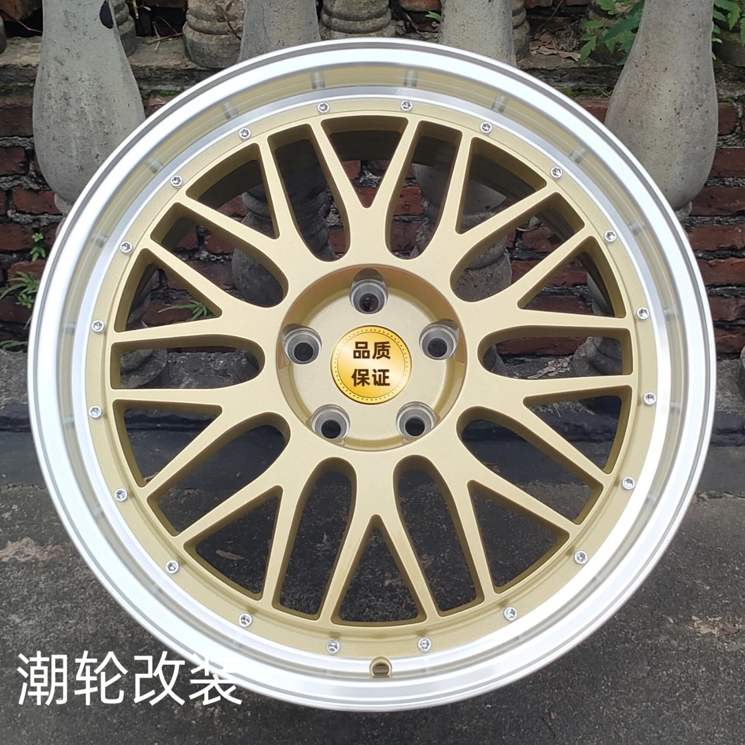 18/19寸旋压轮毂适用奥迪A4高尔夫宝马迷你尚酷星瑞深蓝改装