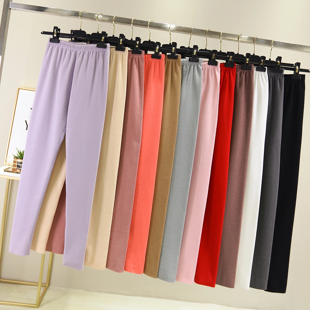 【颖姐专享10】1102款 双面绒打底裤 颜色随机发