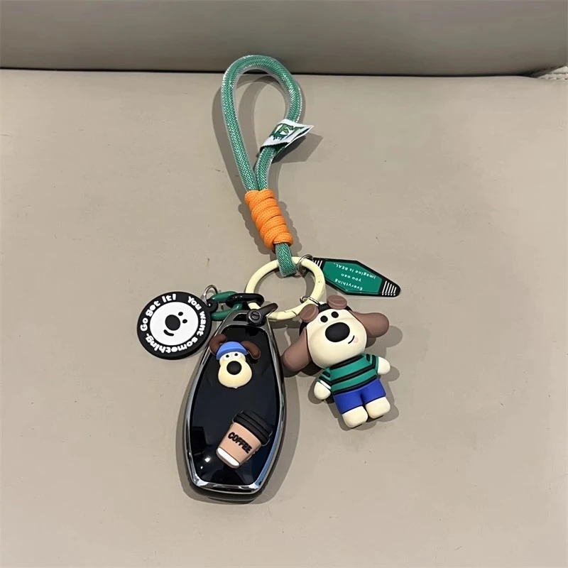 适用24款红旗H5钥匙套HS5 H6 H9汽车HS3 HS7 EH7全包保护壳扣男女